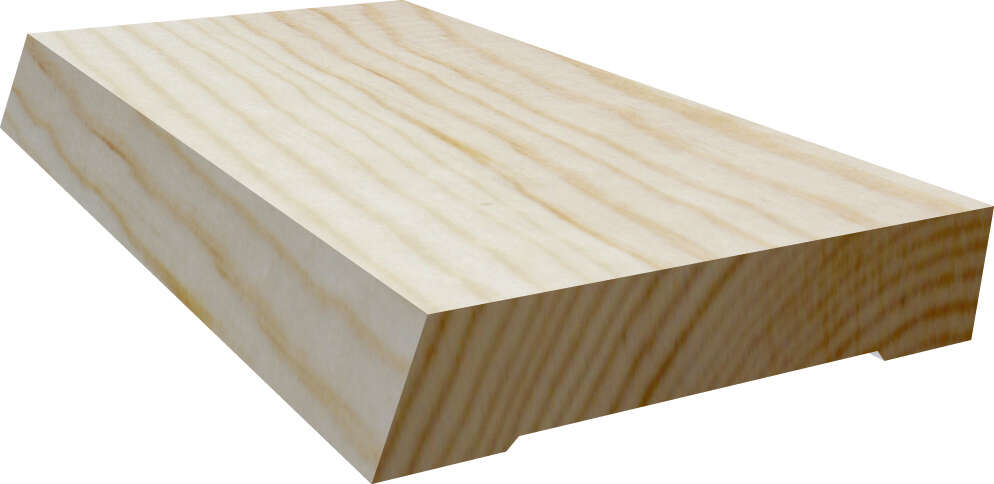 12x50x3500 Fotlist lakkert eik