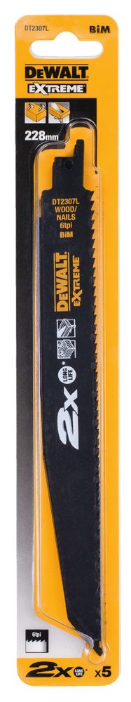 DEWALT DT2307L Bajonettsagblad Extreme