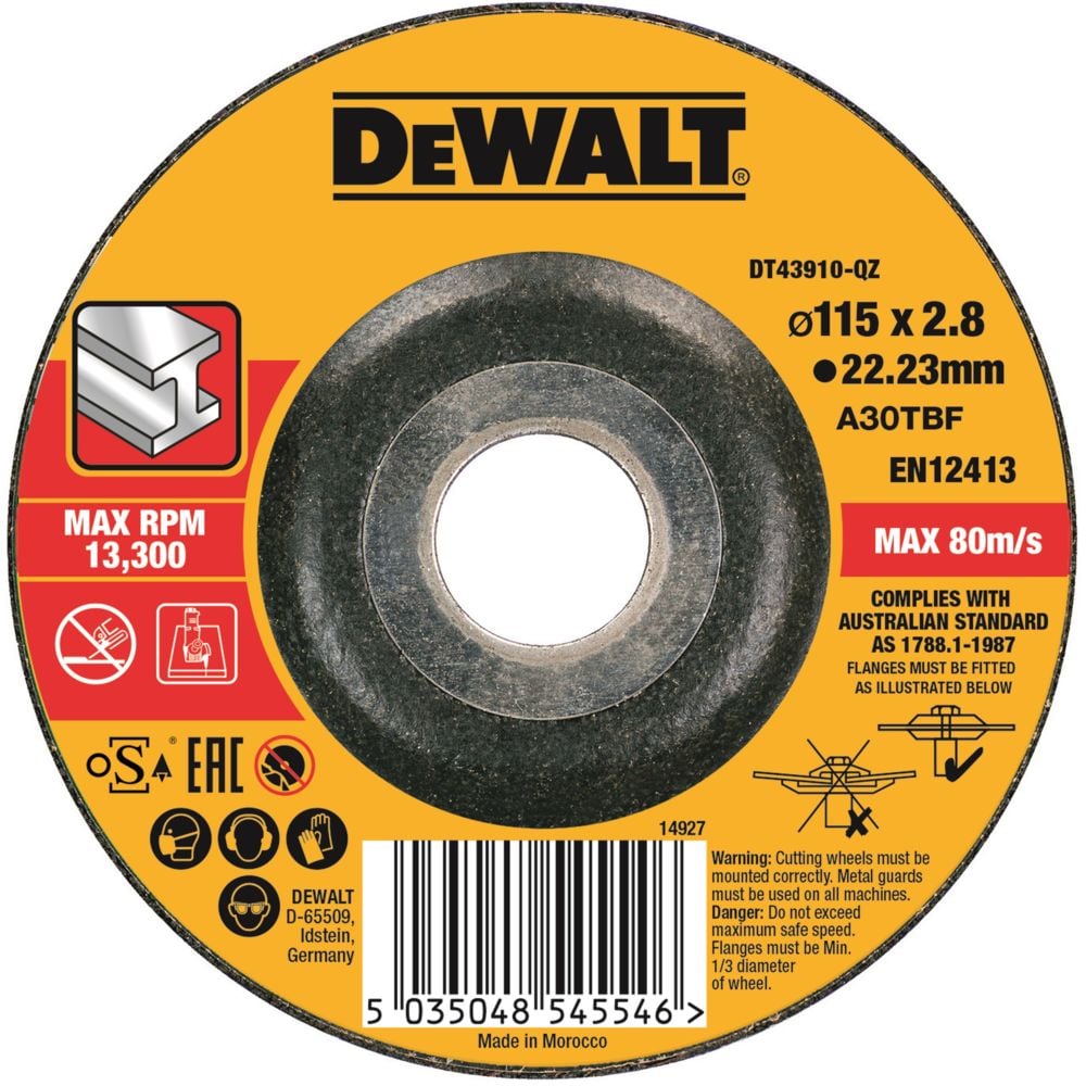 DEWALT DT43910 Kappeskive