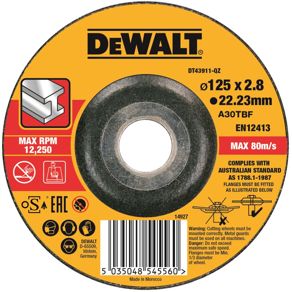 DEWALT  DT43911 Kappeskive
