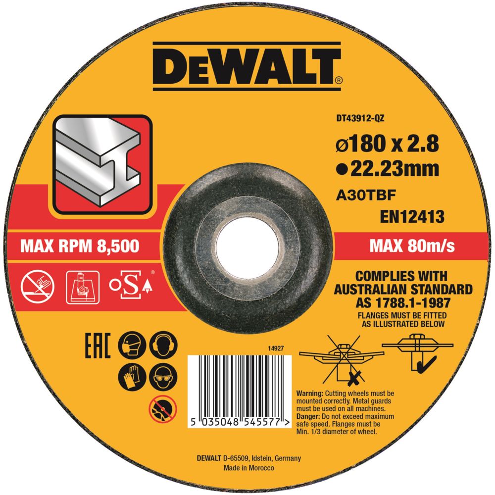 DEWALT DT43912 Kappeskive