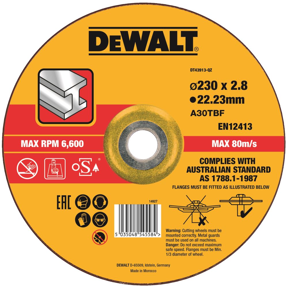 DEWALT DT43913 Kappeskive