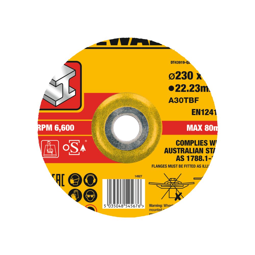 DEWALT DT43919  Slipeskive
