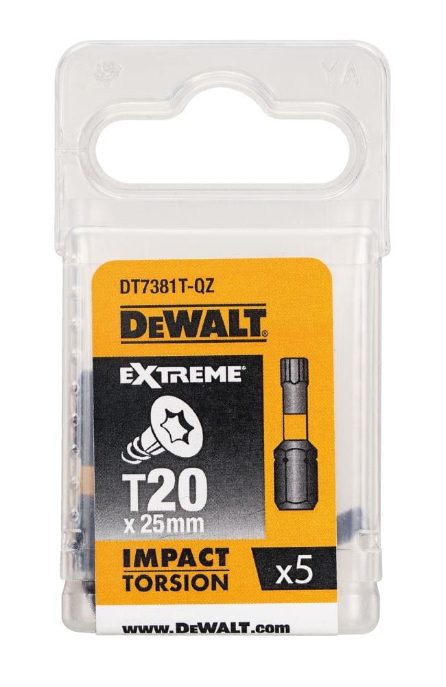 DEWALT DT7381T Bits torx T20  25MM
