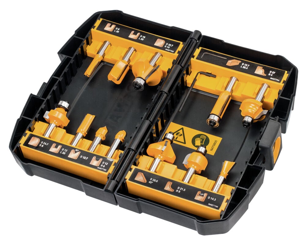 DeWALT DT90016 fresesett