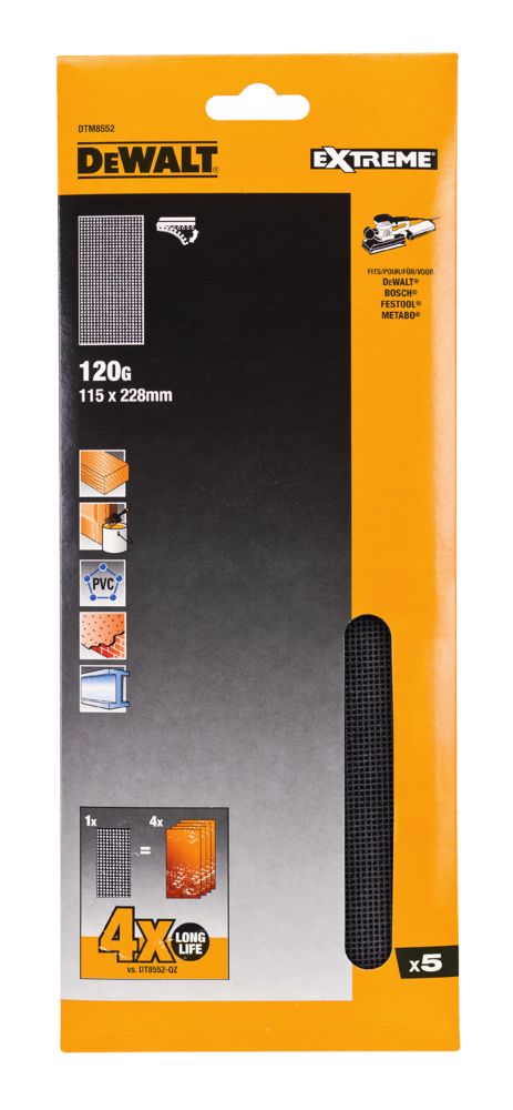 DeWalt DTM8552 slipepapir 120K