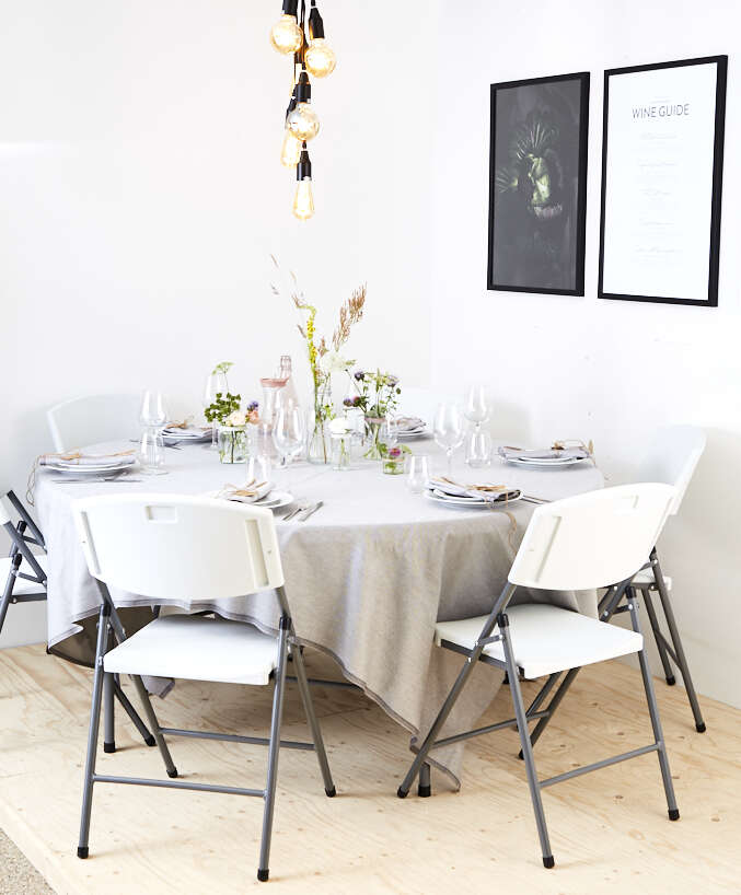 Festum bord rundt 120 cm