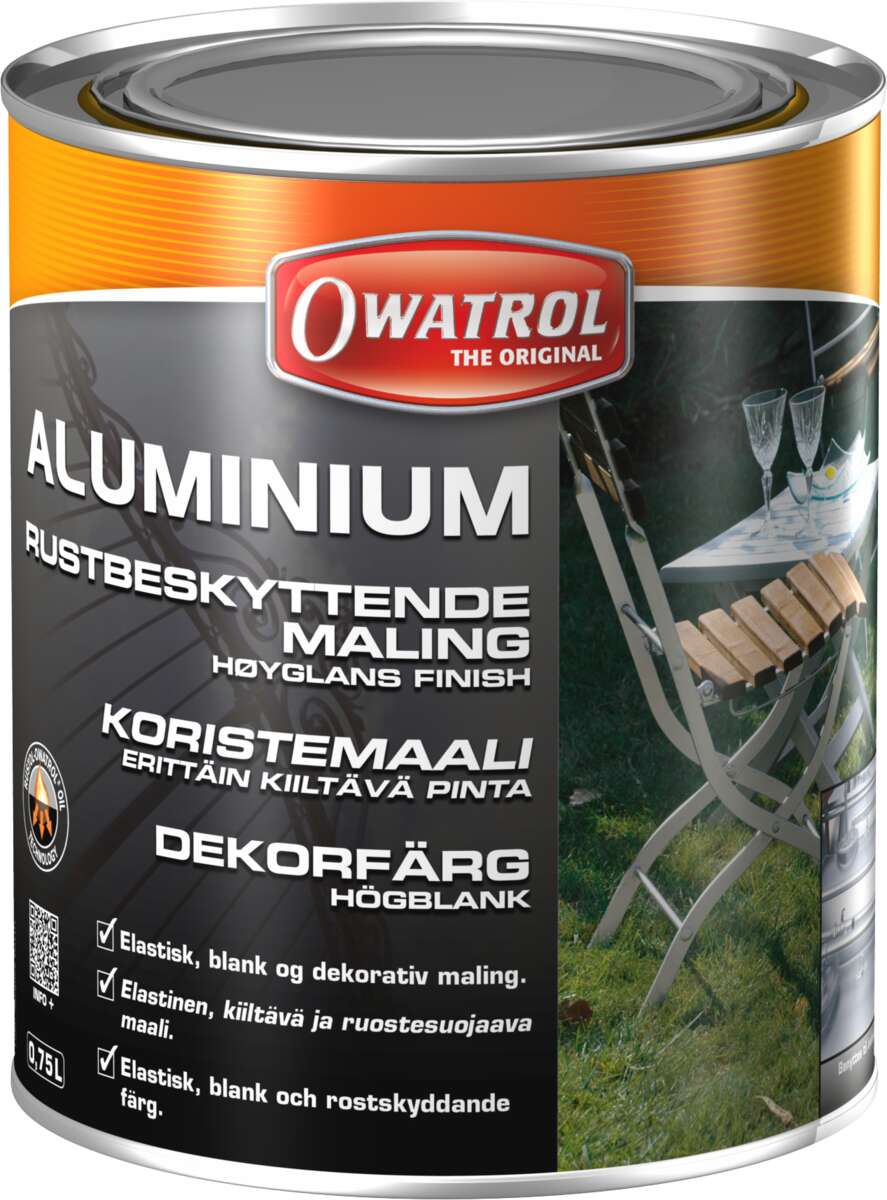 Owatrol aluminium rustbeskyttende maling
