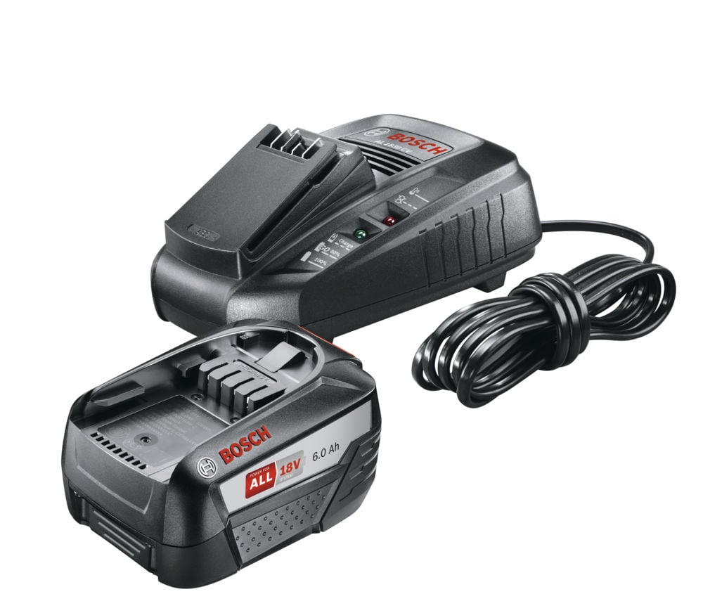 Bosch startsett 18V (6,0 Ah + AL 1830 CV lader)