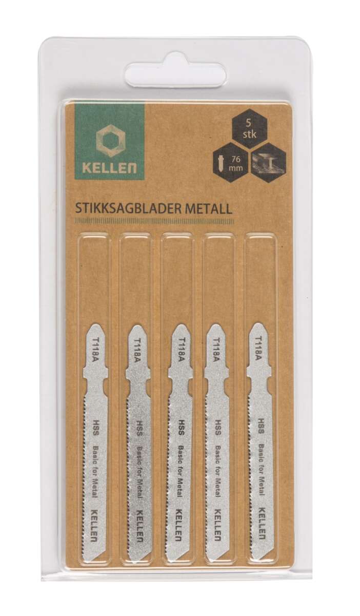 Kellen stikksagblad metall