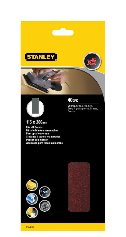 Stanley STA31001 Slipepapir