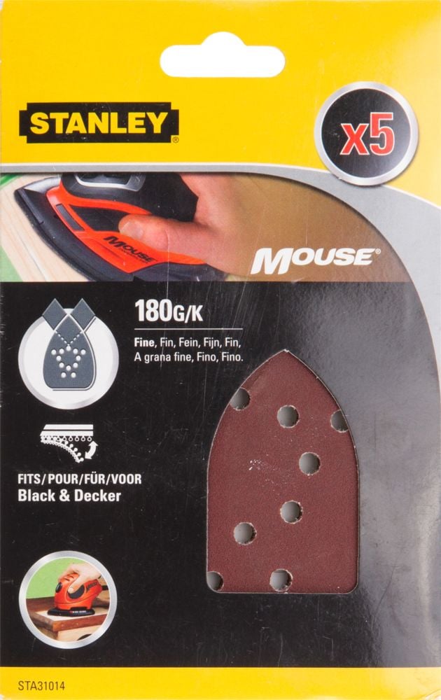 Stanley STA31014  Mouse slipepapir