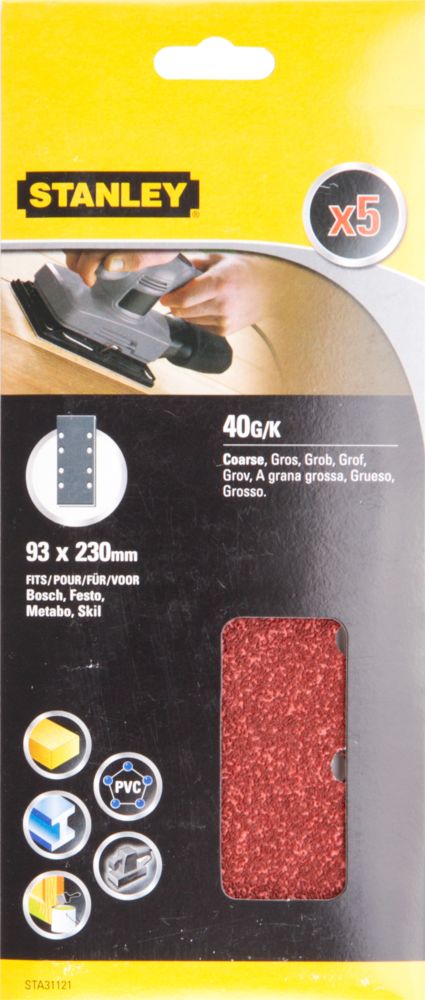 Stanley STA31121 Slipepapir