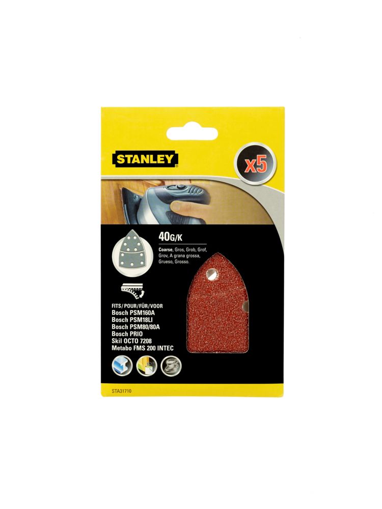 Stanley PSM160A  Deltaslipepapir