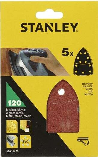 Stanley STA31720 slipebånd 5-pk