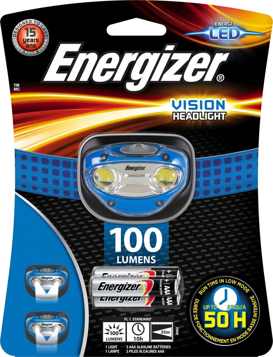 Energizer® hodelykt Vision 3AAA