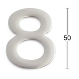Produkt miniatyrebild Husnummer GRF50-8 Rustfri