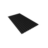 Produkt miniatyrebild Verform trapesplate 0,4mm polyester svart L-6000mm