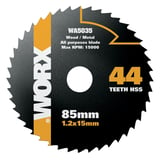 Produkt miniatyrebild Worx WA5035 sagblad Ø 85, 44 T