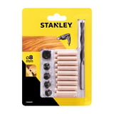 Produkt miniatyrebild Stanley treplugg sett 6mm STA66400/66401