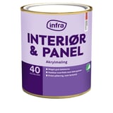 Produkt miniatyrebild Infra Interiør Tre&Panel 40/halvblank maling