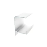 Produkt miniatyrebild Gop Kanalplast Fremkantprofil 16 mm hvit