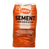 Produkt miniatyrebild Infra 20 kg sement