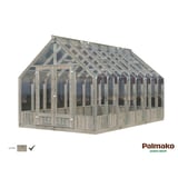 Produkt miniatyrebild Palmako Emilia veksthus/hagestue 13,8 m²