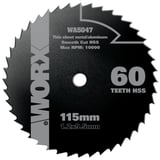 Produkt miniatyrebild Worx WA5047 sagblad Ø 115 mm, 60 T