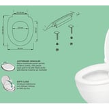 Produkt miniatyrebild Duxa Røros toalettsete