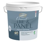 Produkt miniatyrebild Infra Tre&Panel 40/halvblank interiørmaling