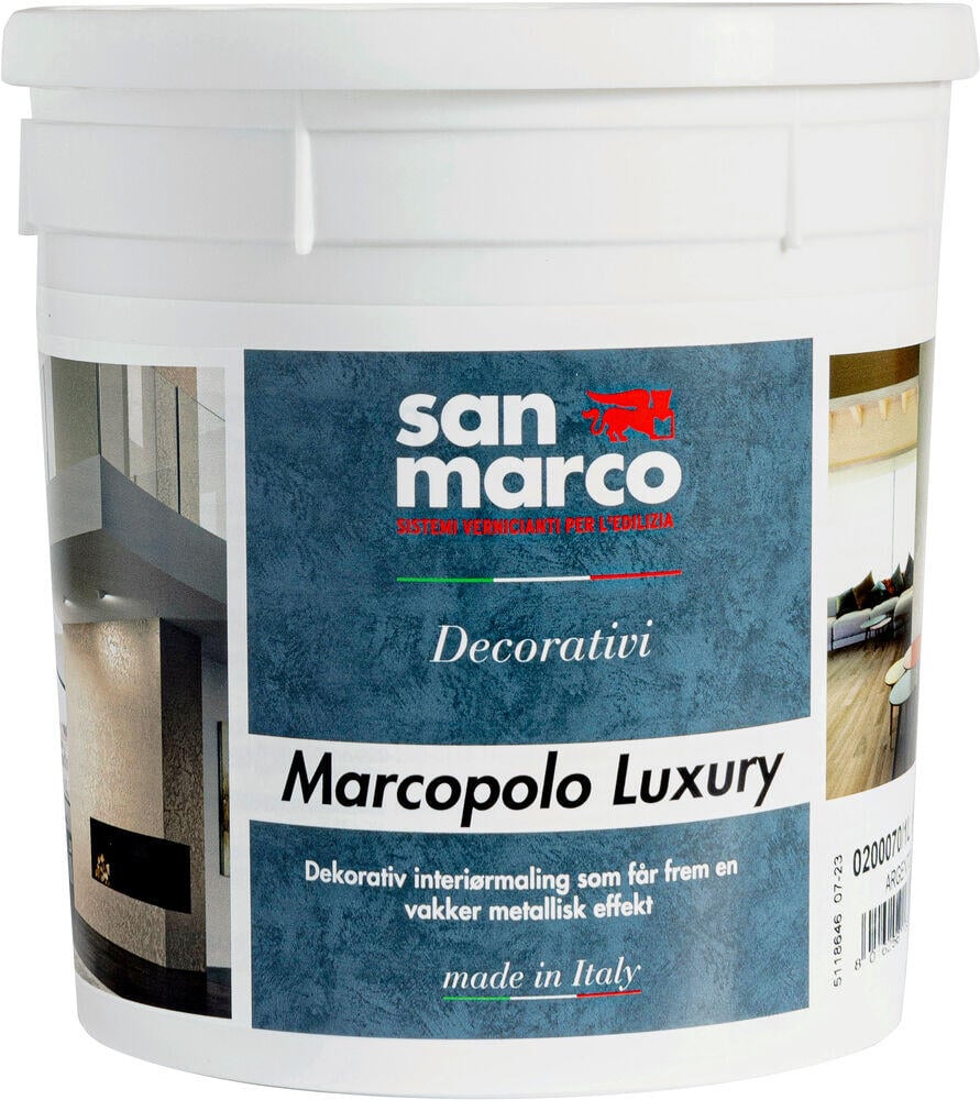 Marcopolo Luxery effekt interiørmaling