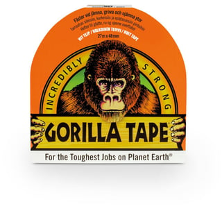 Gorilla Tape Lerret, Hvit
