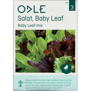 Odle Baby Leaf Mix Salat Frø