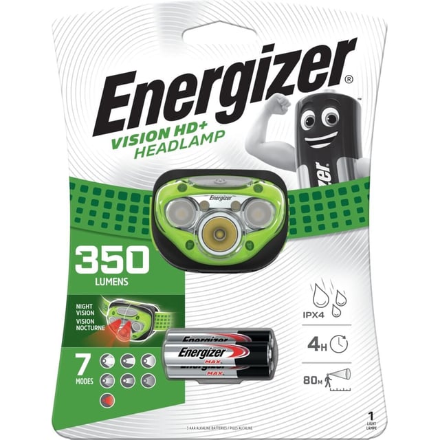Energizer® hodelykt Vision + HL 250 LM