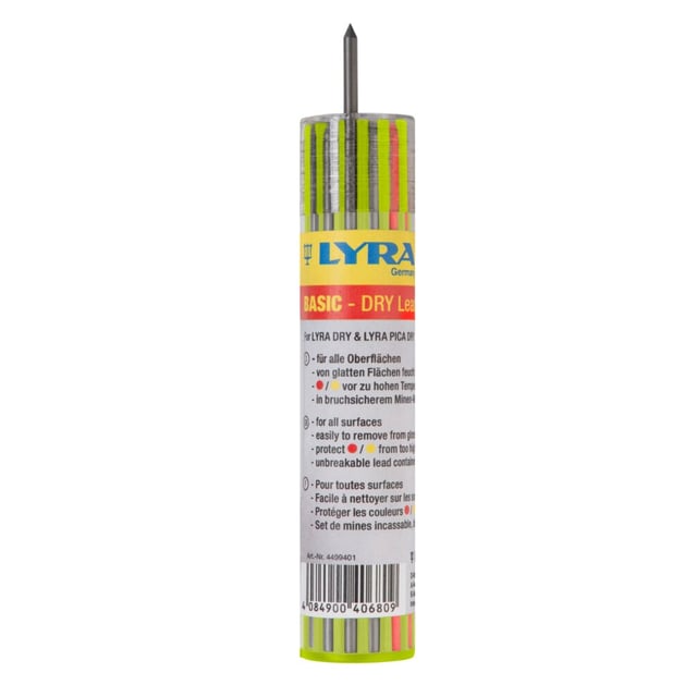 Lyra Dry Basic reservestifter, 12 stk