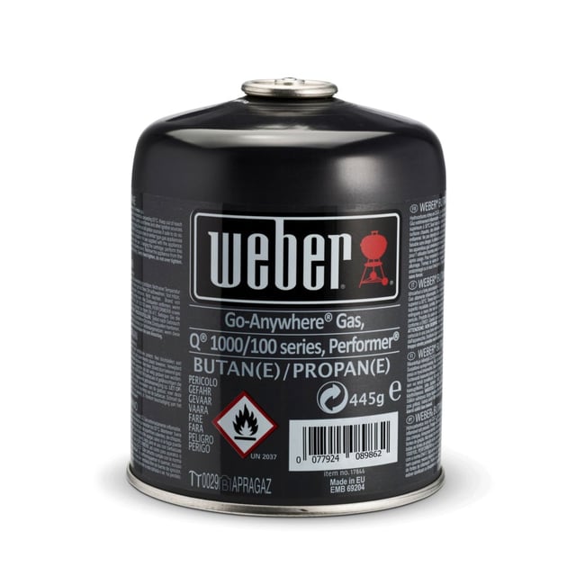 Weber 445 G engangs gassflaske