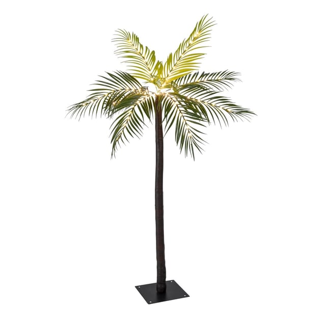 Palme med LED-lys