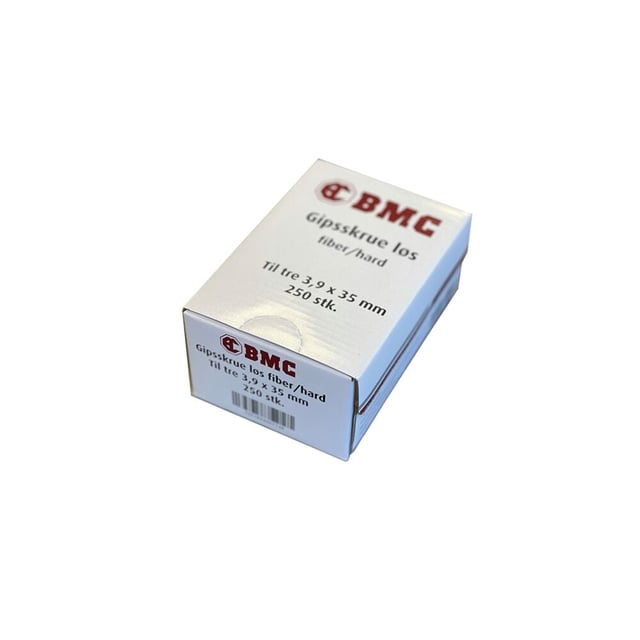 Skrue BMC fiber/hard gips løs 35 MM