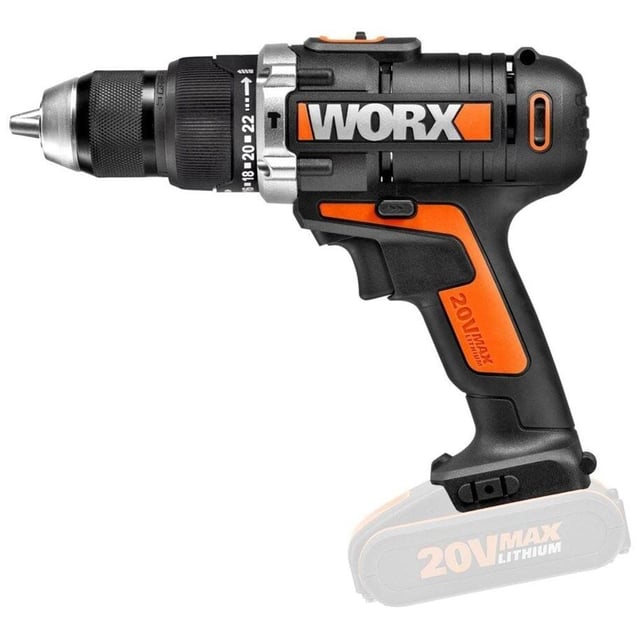 Worx WX372.9 drill u/batteri