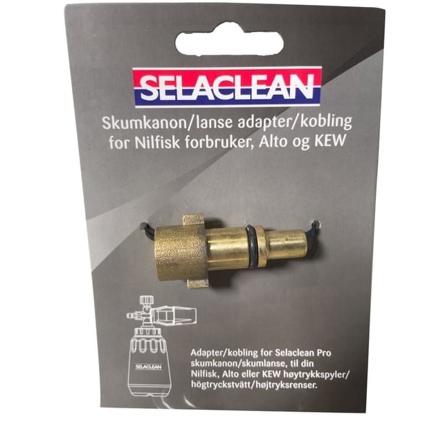 Selaclean Adapter for Nilfisk forbruker/KEW/Altor