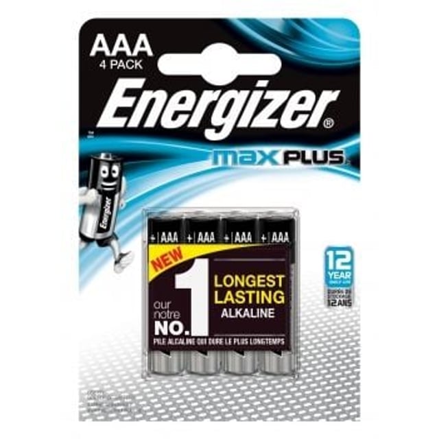 Energizer® Max Plus AAA-batterier
