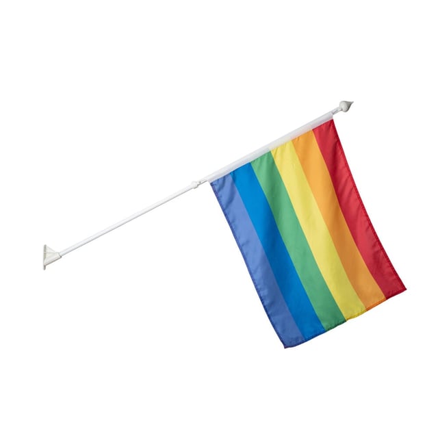 Balkongflagg Pride