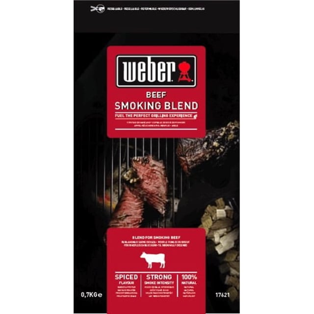 Weber storfekjøtt røkeflis