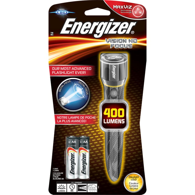 Energizer® hodelykt Vision metal handheld