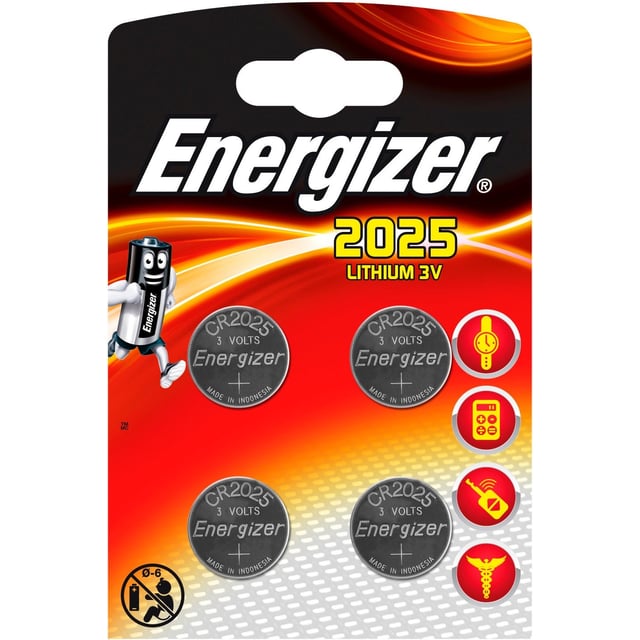 Energizer®Lithium batterier 4 pk