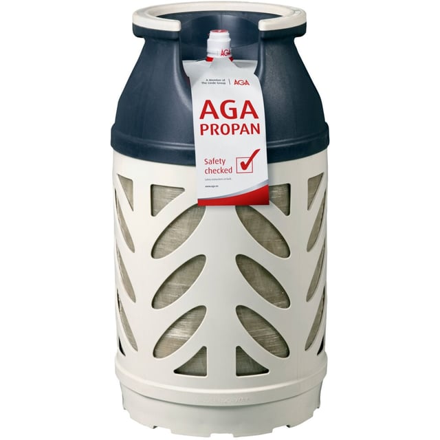 AGA Propan Husholdning kompositt tom flaskebeholder