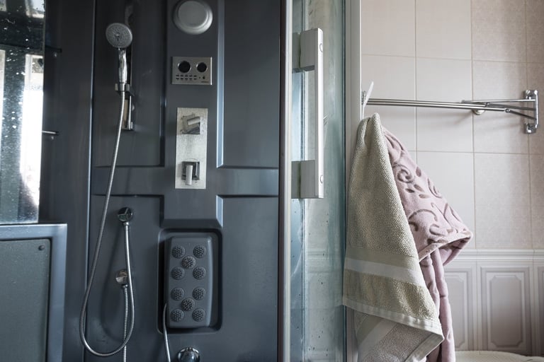 Smart med dusjkabinett