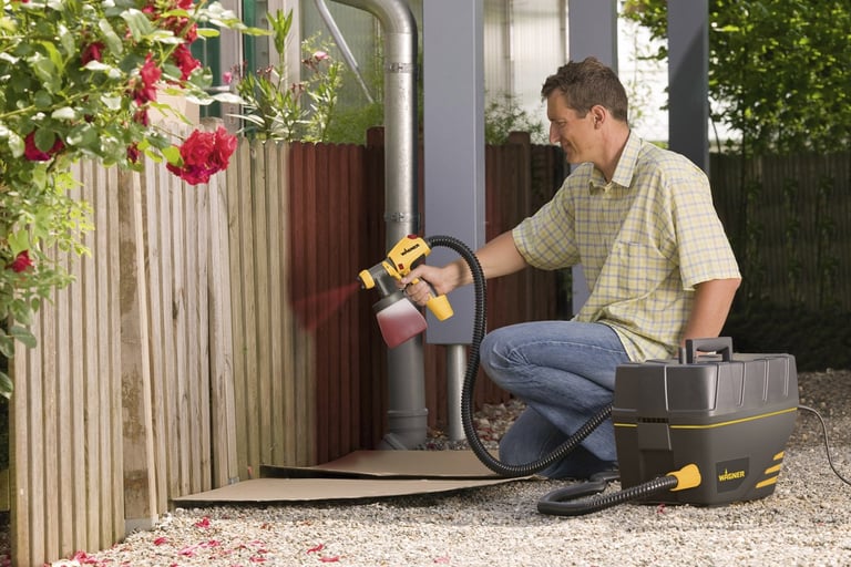 Mal pent, raskt og enkelt med malingsprøyte