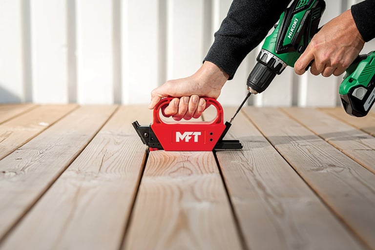 Verktøyet du trenger for å bygge terrasse